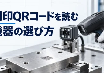 金属に刻印したQRコードを読む機器の選び方｜スマホ・ハンディ・DPM対応・固定式の違い
